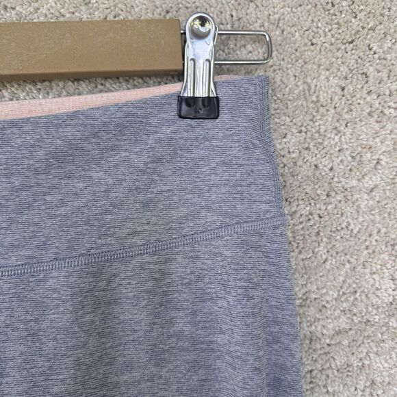 Outdoor Voices Springs 7/8 Leggings Size Medium Gray Pink High Rise Pull On - Picture 5 of 11
